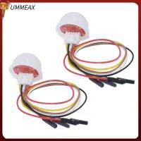 UMMEAX 2ชิ้นเซนเซอร์ไฟส่องสว่าง BH1750,BH1750FVI ดิจิตอลความเข้มของแสงลูกบอลเซ็นเซอร์โมดูล DC 5V เซนเซอร์ความเข้มต่ำเซ็นเซอร์โมดูล Arduino