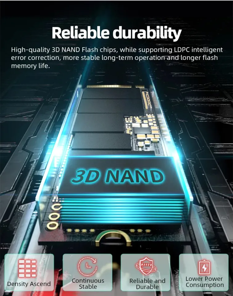 Netac 4tb SSD 4tb NVMe M2 SSD 1tb 2tb PCIe4.0 Hard Disk for PS5 Laptop  Desktop Internal Solid State Drives