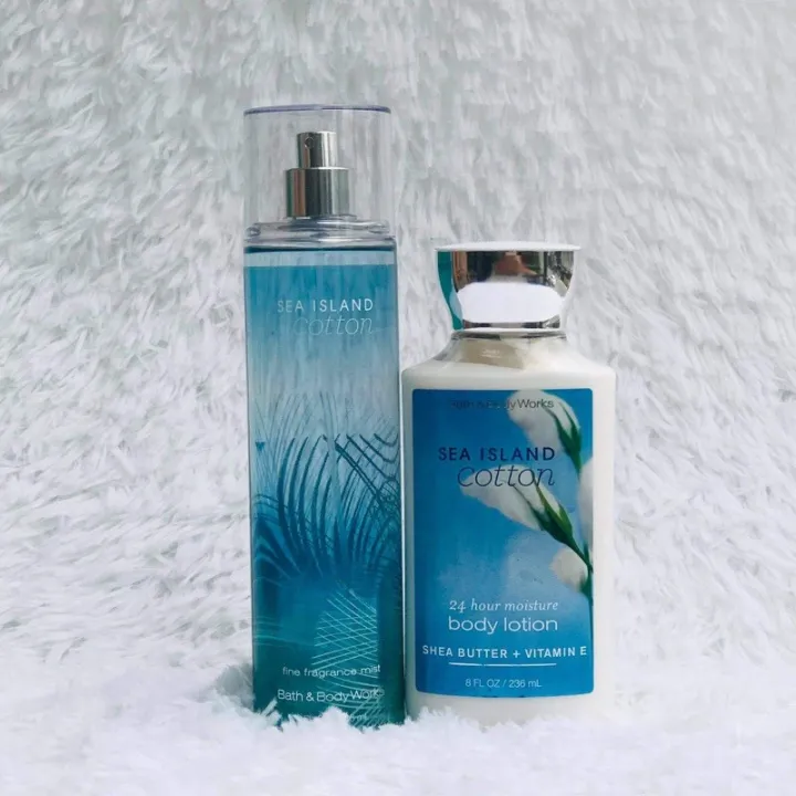 ORIGINAL Bath and Body Works SEA ISLAND COTTON MIST (Sea Island Shore