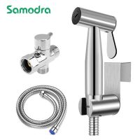 【hot】 Samodra Handheld Bidet Shower Toilet Sprayer Set Cleaning Hygenic Faucet