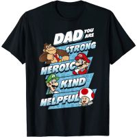 HOT ITEM!!Family Tee Couple Tee Adult Clothes Nintendo Super Mario Dad You Are Graphic T-Shirt