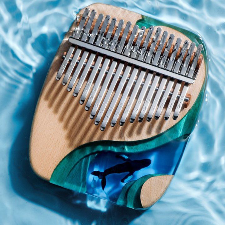 in-stock-hluru-blue-ocean-kalimba-17-คีย์เครื่องดนตรีของเล่นสําหรับเด็ก