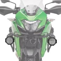 รถจักรยานยนต์สำหรับ KAWASAKI VERSYS-X สปอตไลท์ไฟ LED เสริมไฟ Led ยามเสริมฝาครอบป้องกันอุปกรณ์เสริม VERSYS X300 2017- 2023