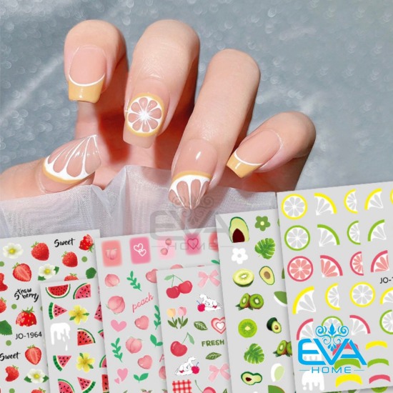 Sticker dán móng nail, miếng dán móng tay trang trí hình bướm 3D lấp lánh-  ĐỒ NAIL VIỆT | Shopee Việt Nam