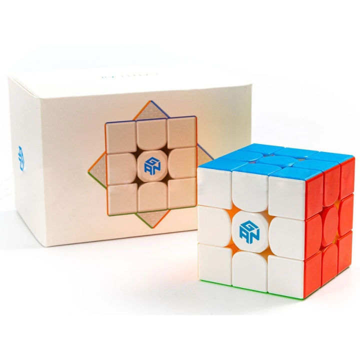 GAN 11 Air 3x3 Speed Rubik's Cube Frosted Primary Base Stickerless ...