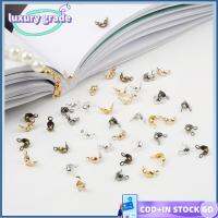 LUXURY GRADE 600pcs 47มม. ข้อต่อแบบตะขอ การทำเครื่องประดับ ส่วนประกอบส่วนประกอบต่างๆ สร้อยข้อมือตัวเชื่อมต่อ ของใหม่ ห่วงโซ่ลูกบอล การทำเครื่องประดับ