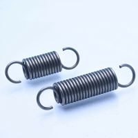 5pcs Wire Dia 1mm*OD 8/9mm Tension Spring With Open Hook Extension Spring Pullback Spring Length 25-60mm Food Storage  Dispensers