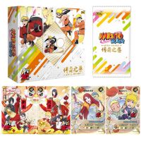 KAYOU NARUTO CARD กล่องของขวัญปีใหม่ Rare SE Card ลิมิเต็ด 3D SP Card SV Silver Card ของขวัญสำหรับเด็ก