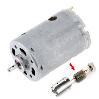 【♘COD Free Cas♘】 herrdi จอ Dc 545 12V 2300 Rpm ขนาดเส้นผ่าศูนย์กลางเพลา3Mm และกล่องเกียร์แรงบิดสูงสำหรับรถที่มีรีโมทควบคุม