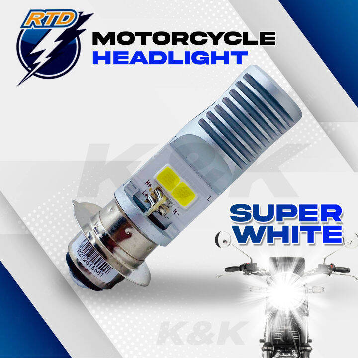 HONDA XRM 125 Motorcycle Original RTD Headlights LED Lights Bulbs Super
