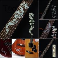 22 สติกเกอร์ Fretboard Ultra Slim Cross Inlay Applique สำหรับเครื่องดนตรีตกแต่ง