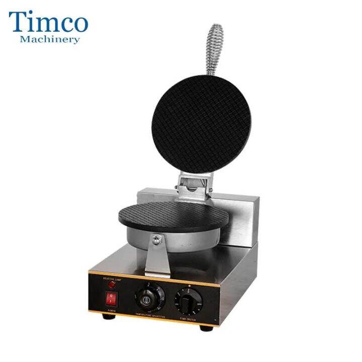 eccentric TIMCO Commercial Electric Egg Roll Waffle Maker Ice Cream