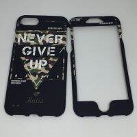 เคสคูทิส(Kutis)เคสไอโฟน7,8,SEปี2020(ลายNever Give Up)มาใหม่ เคสประกบหน้า-หลัง เคสเรืองแสง เคสลายวินเทจ เคสคลุมมือถือ ร้านSuperhero Klongthom