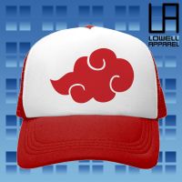 Akatsuki Cloud Naruto Shippuden Logo Anime Baseball Mesh Cap - Sublimation