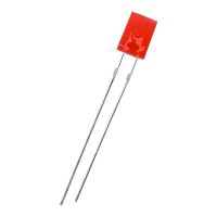 100PCS/LOT 2*5*7mm Square LED Red Light-Emitting Diode 2X5X7 LED Diode