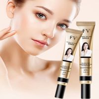 FV-Face รองพื้นเหลว30G คอนซีลเลอร์ครีมเบสคอนซีลเลอร์ติดทนนานยาวควบคุมน้ำมันกันน้ำนุ่มแต่งหน้าบนใบหน้ามืออาชีพ Menghue