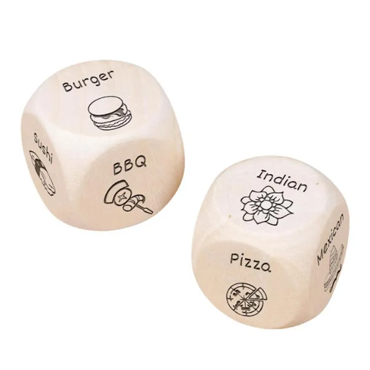 Roll for Food Meal Decision Food Dice