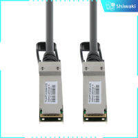 Shiwaki สายต่อพ่วงโดยตรงแบบพาสซีฟ SFF-8665 QSFP28ความ30AWG 100Gbps อีเธอร์เน็ต