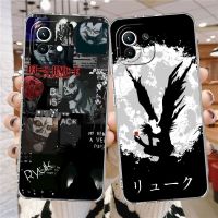 [Electronic film] Death Note L Lawliet Case สำหรับ Xiaomi Mi 11 Lite 11T 10 12 12X 9T 11X 10T 5G Pro ซิลิโคนโทรศัพท์มือถือกระเป๋า Funda