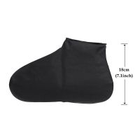 Rain Boots Waterproof Shoe Cover Silicone Uni Shoes Protectors Waterproof Non-Slip Shoe Covers Reusable Outdoor Rainy Boots