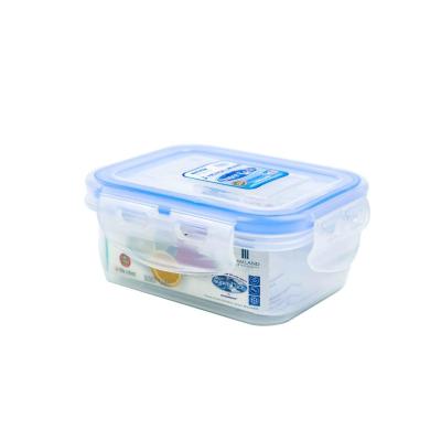 (แพ็ค 3 ใบ) กล่องใส่อาหาร กล่องถนอมอาหารเกรด เข้าไมโครเวฟได้ ความจุ 220 ml.  ป้องกันเชื้อราและแบคทีเรีย แบรนด์ Super Lock รุ่น 6113