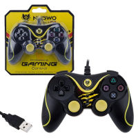 NUBWO Dual Shock จอยเกมส์ USB Joy รุ่น NJ-25 (สีเหลืองดำ) Yellow/Black