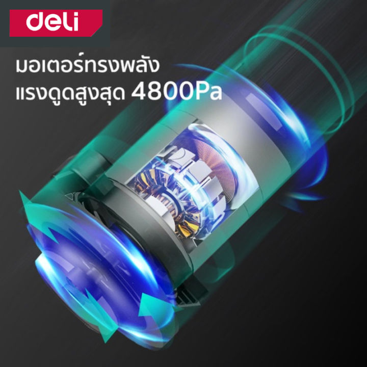 deli-เครื่องดูดฝุ่นในรถ-เครื่องดูดฝุ่นรถยนต์-เครื่องดูดฝุ่น-4800pa-hepa-กรอง-vacuum-cleaner