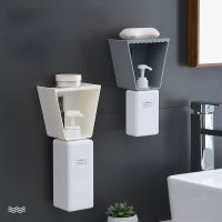 Bathroom storage supplies household sink free perforated wall hanging shampoo shower gel bracket bathroom shelf