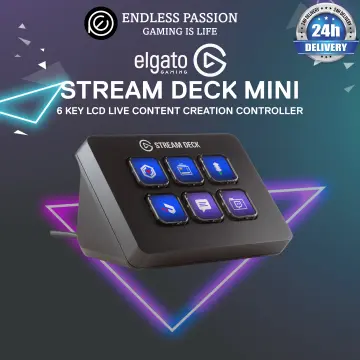 Elgato Stream Deck Mini - Live Content Creation Controller with 6
