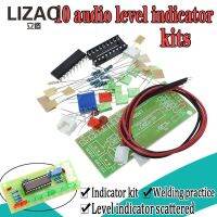 【YF】✸☃  LM3915 9V-12V 10 Sound Audio Spectrum Analyzer Level Indicator Electoronics Soldering Practice Set laboratory