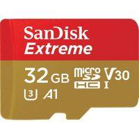 Sandisk SanDisk 32 Extreme MicroSD Memory (ไมโครเอสดีการ์ด) สินค้าใหม่ รองรับภาพ 4K ประกัน Lifetime โดย Synnex