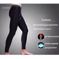 PRO Combat Mens Sports Tight Summer Basketball Fitness Running Training Pants