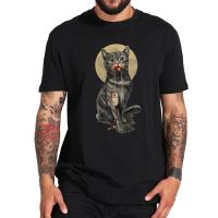 Black Cat Shirt | Tshirt | T-shirts - Size  Print Shirt New Arrival - Aliexpress