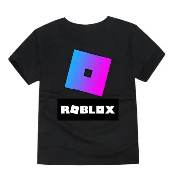 Roblox T-shirt for Kids Boys Game Cartoon Character Shirts Clothes Full  Printed [5-12 Years Old]