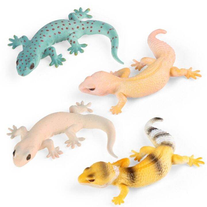 SI958 Gecko Prank Props Simulation Lizard Figures Cognition Toys Animal ...