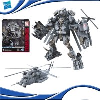 Hasbro Transformers ผู้นำ Studio Series SS08 Blackout ตุ๊กตาขยับแขนขาได้ Autobot Auto Transformation หุ่นยนต์ของเล่น