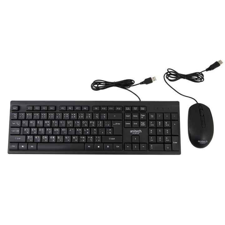 anitech-keyboard-and-mouse-pa805-ชุดเมาส์คีย์บอร์ด