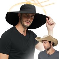 Riding Outdoor UV Protection Men Hat Boonie Cap Fishing Wide Brim