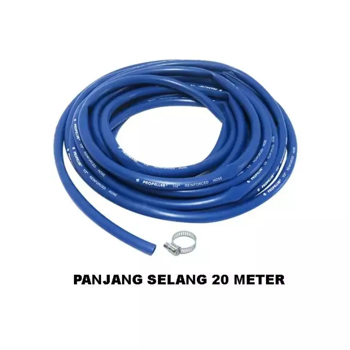 Selang Air Selang Elastis Dop Ukuran Inch Panjang Meter Lazada Indonesia