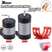 Rocket Waterproof 3650 3660 Brushless Motor with Aluminium Heat Sink for 1/10 1/12 RC Car Wltoys 12428 Axial WPL Car Accessories Adhesives Tape