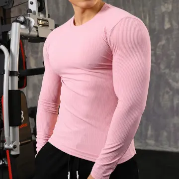 Men Compression Running T Shirt Fitness Tight Long Sleeve Sport tshirt