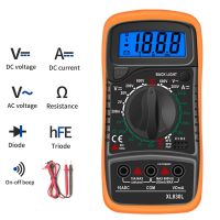 XL830L Handheld Digital Multimeter Backlight AC/DC Ammeter Voltmeter Ohm Voltage Tester Multimetro