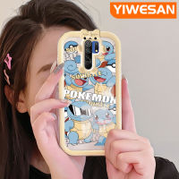 YIWESAN เคสสำหรับ Xiaomi MI Redmi 9 Prime Poco M2ลายการ์ตูนน่ารักใหม่ซิลิโคนโปร่งใสกันกระแทกเคสมือถือสร้างสรรค์เคสป้องกันแบบใสลายสัตว์ประหลาดตัวเล็กเลนส์กล้องถ่ายรูป