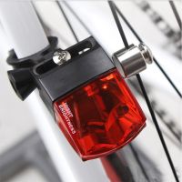 ♧ Bicycle Tail Light Waterproof Magnetic Power Generate Warning Light Bicycle Equipment Accessories Cycling Bike Rear Panier Light