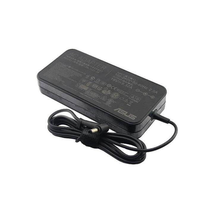 อะแดปเตอร์-อัซซุส-asus-adapter-120w-19v-6-32a-ขนาดหัว-4-5x3-0-เกรด-original-รุ่นใหม่-รูปร่างบาง-slim