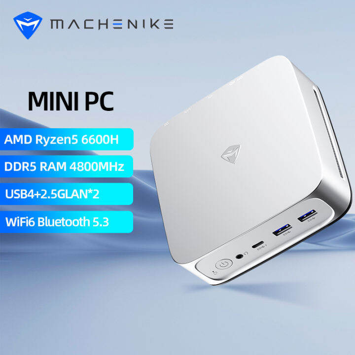 การจัดส่งสามวัน-machenike-มินิคอมพิวเตอร์-mini-pc-amd-ryzen5-6600h-16g-ddr5-ram-512g-ssd-pcie4-0-wifi6-2023-ใหม่มินิคอมพิวเตอร์เดสก์ทอป