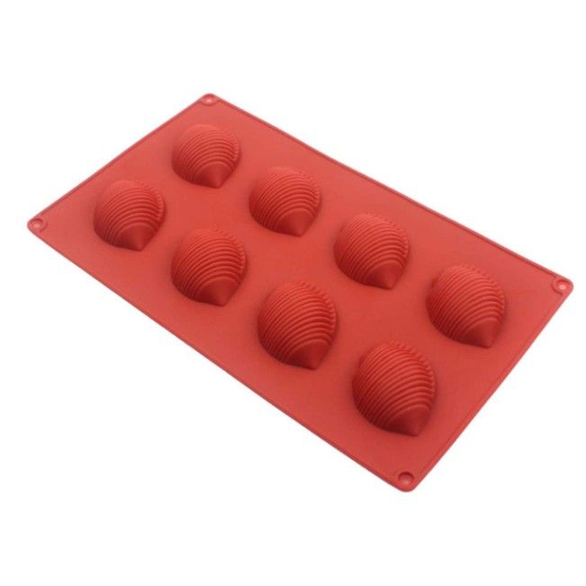 gl-แม่พิมพ์-ซิลิโคน-รูปหอย-8-ช่อง-คละสี-shell-shape-silicone-mold