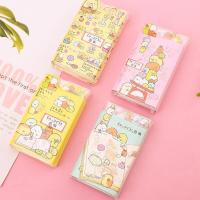 【❂Hot On Sale❂】 bai0393926592 Sumikko Gurashi แบบ6พับแผ่นบันทึกความจำได้ N ครั้งกระดาษโน้ตมีกาวป้ายที่คั่นหนังสืออุปกรณ์การเรียน