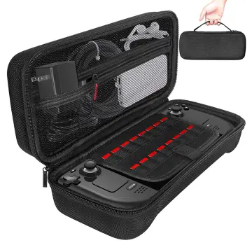 JSAUX Carrying Case Compatible with Steam Deck & ROG Ally, Protective Hard  Shell Carry Case Built-in Charger & Docking Station Storage, Portable