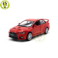 1/32 Lancer EVO 10 X EVO X LHD ธงชาติไทยของเล่นรถโมเดล Diecast สำหรับเด็กของขวัญเด็กผู้หญิงเด็กผู้ชาย